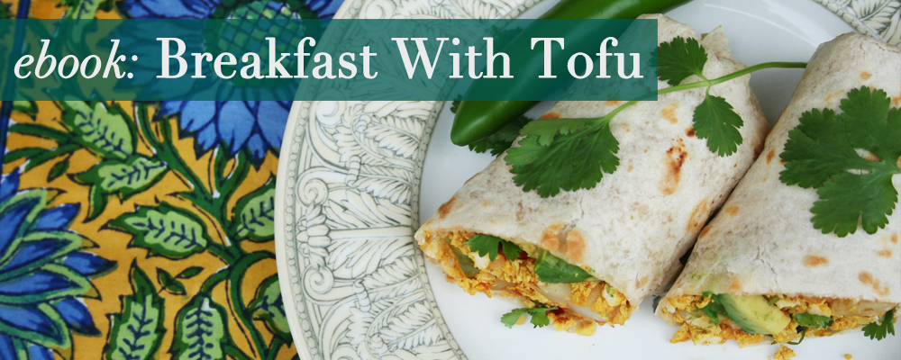 Breakfast With Tofu Burrito